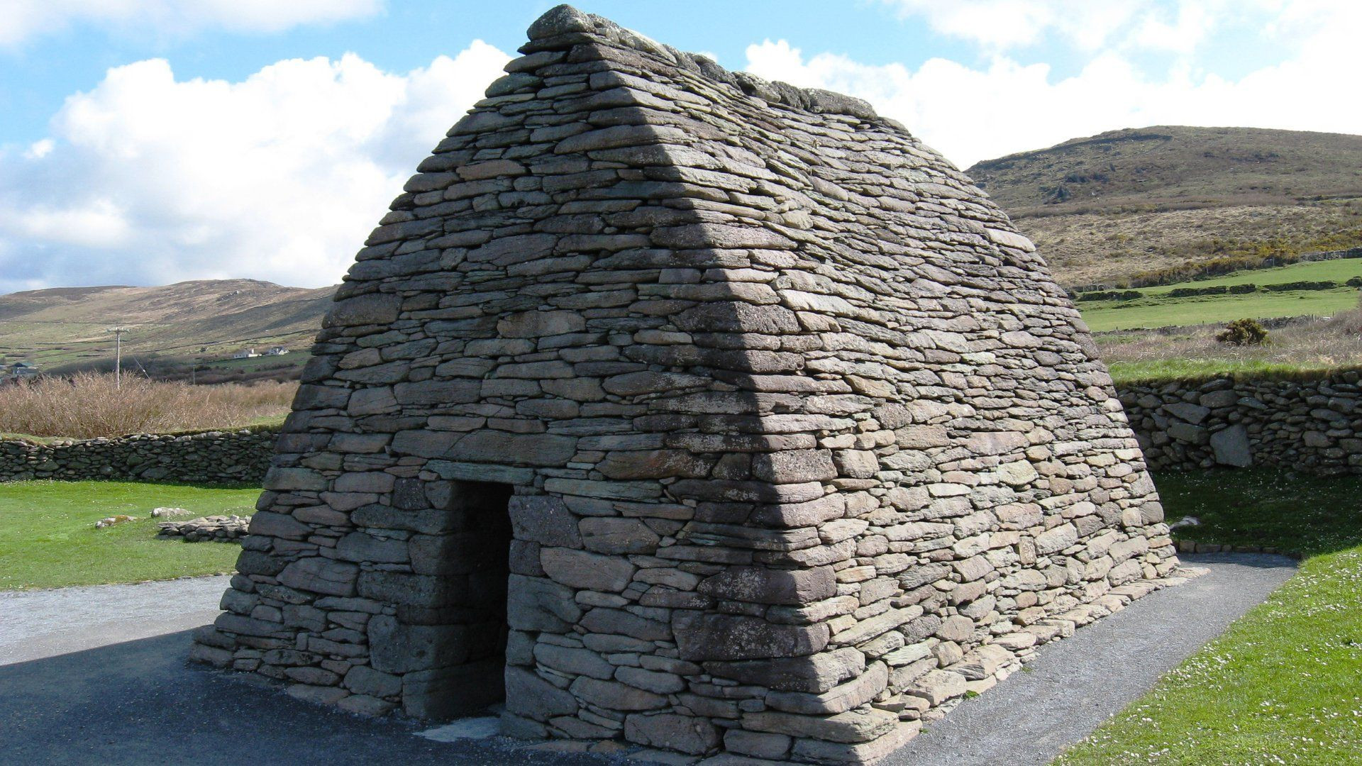 Oratoire de Gallarus en pierre sèche - Ring of Kerry - Irlande