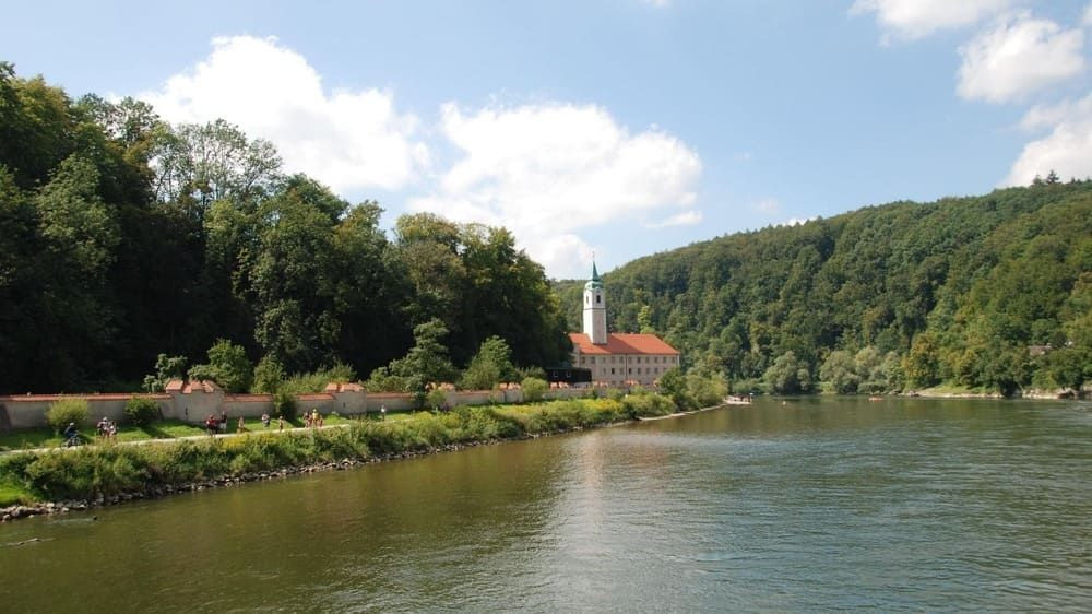 Abbaye de Weltenburg au bord du Danube - Bavière - Allemagne