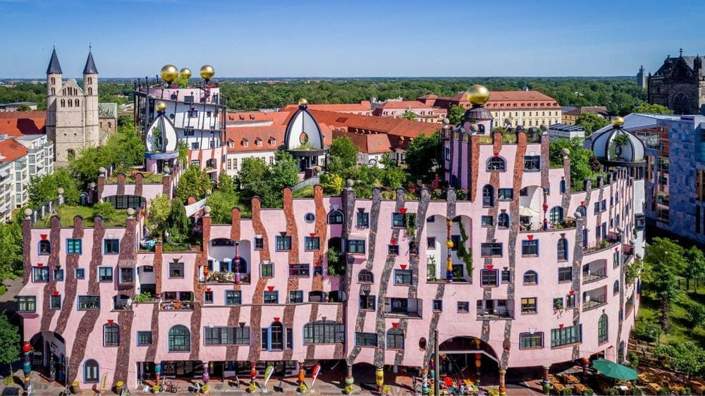 © Andreas Lander La Citadelle verte de Hundertwasser - Magdebourg - Allemagne