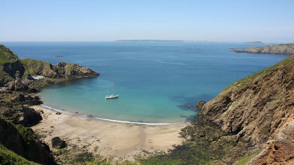 La Coupée - Sark - Îles Anglo-Normandes
