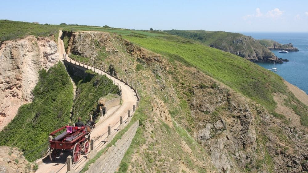 La Coupée - Sark - Îles Anglo-Normandes