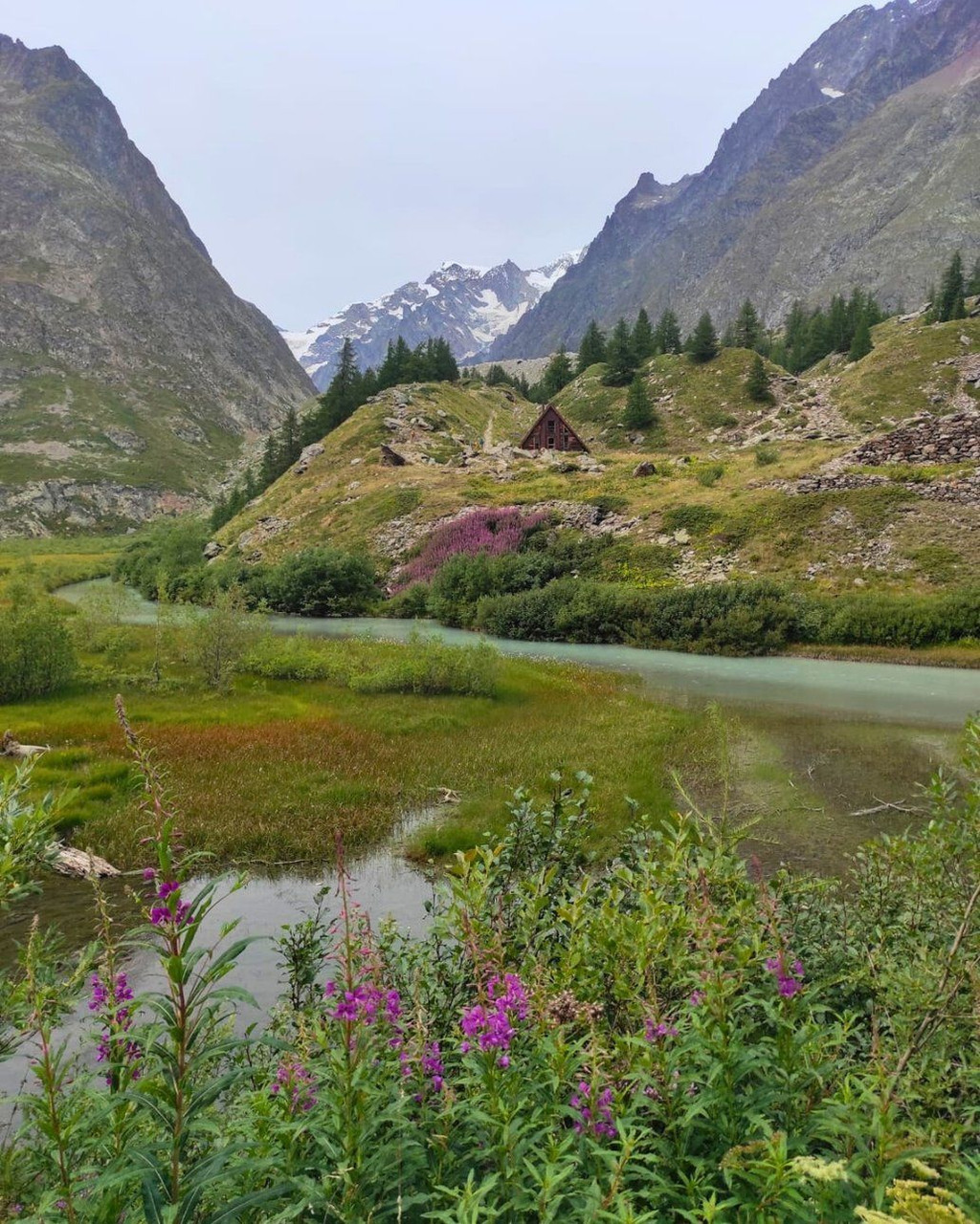 La montée dans le Vallon des Glaciers