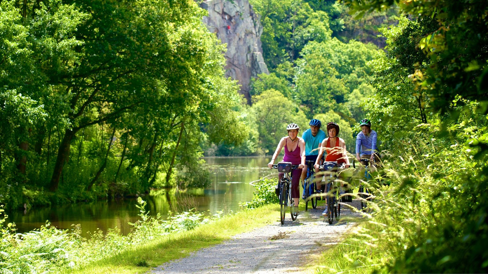 La Vélodyssée, de la Bretagne à La Loire Morlaix à Nantes - France