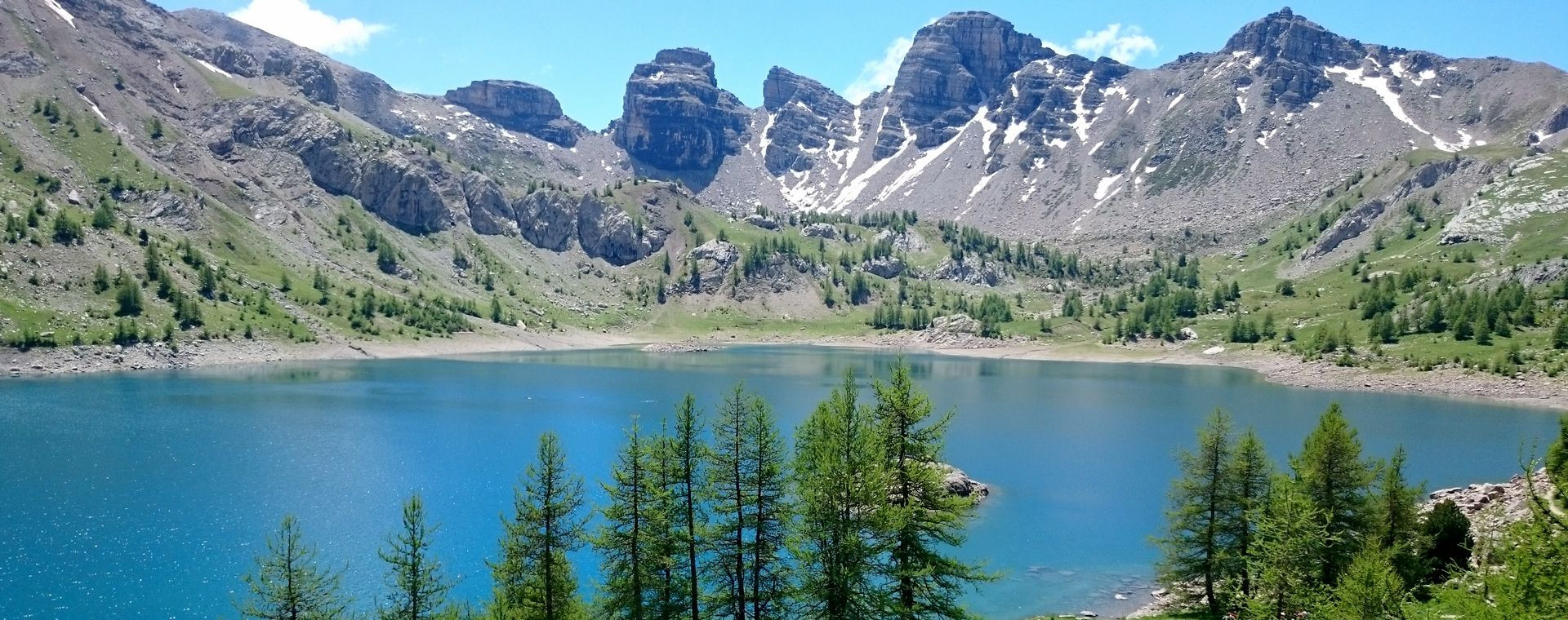 Lac d'Allos et ses sommets - Mercantour - France