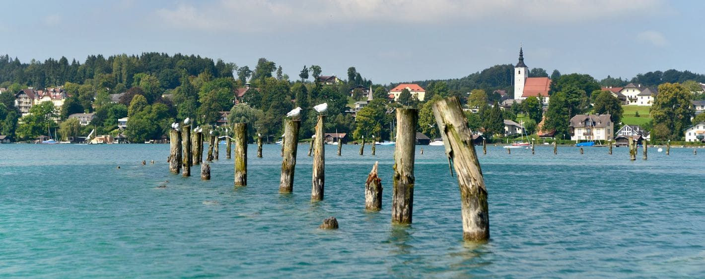 Rives du lac Attersee - Salzkammergut - Autriche