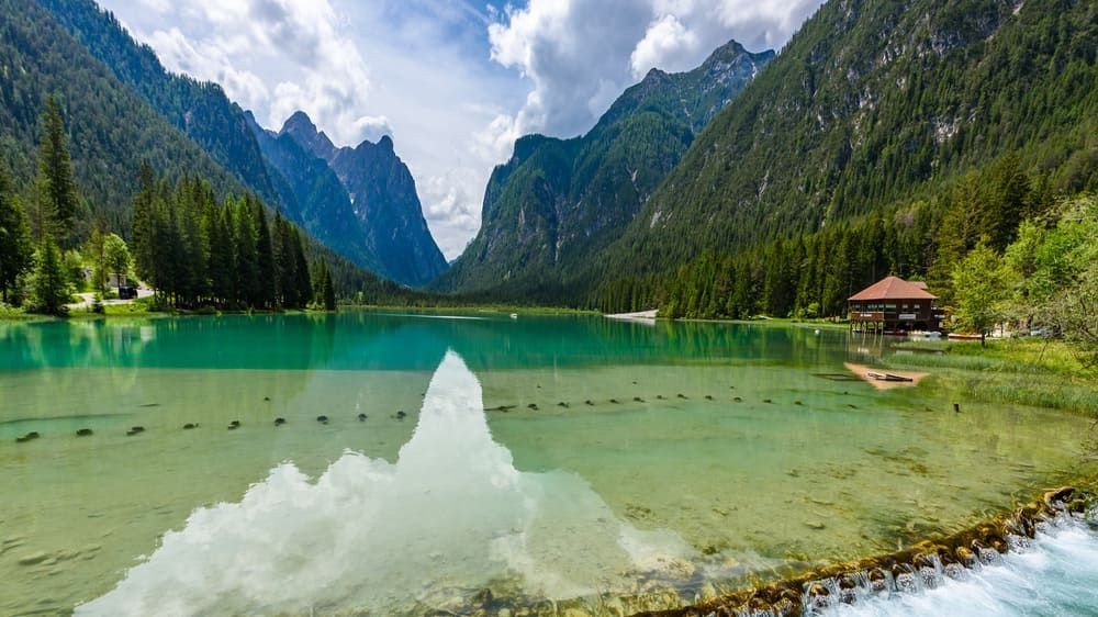 Lac Dobbiaco Dolomites Italie - Dolomites - Allemagne