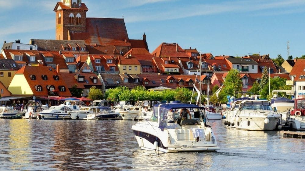 Port de plaisance de Waren sur la Müritz - Allemagne