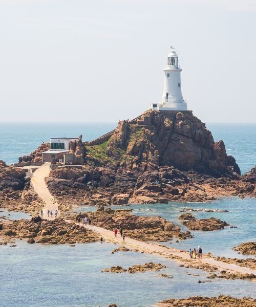 Le phare de Corbière - Jersey