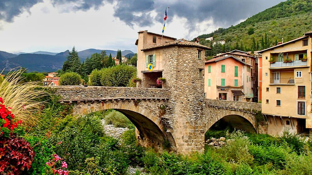 Vieux pont médiéval de Sospel - Mercantour - France