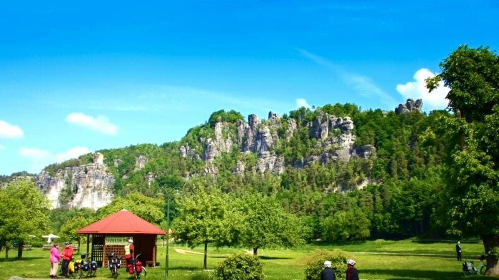 Les Rochers De Gres De Lelbe C Europe Bike Tours - Tchéquie