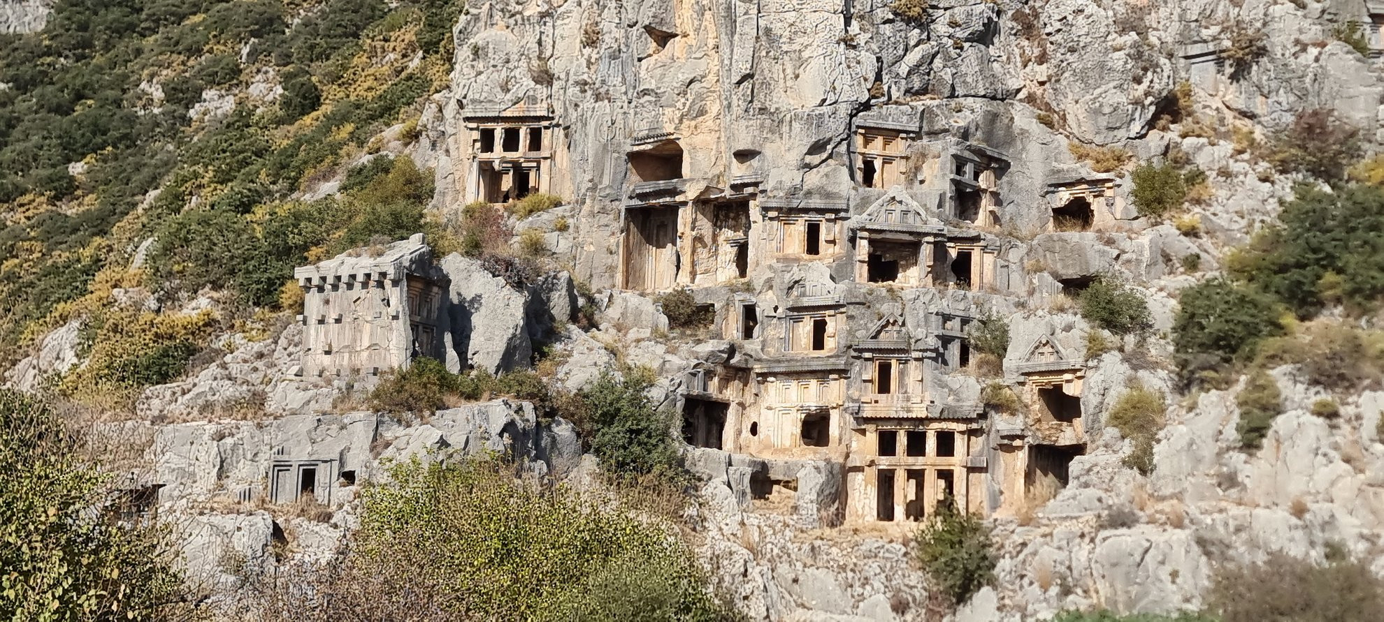 Tombeaux lyciens de Myra - Turquie
