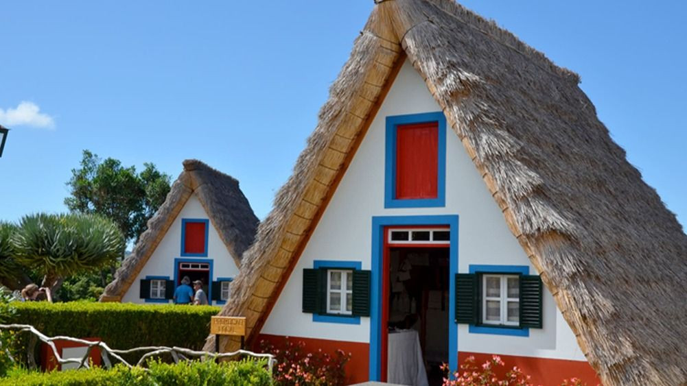 Traditional houses in Santana - Portugal