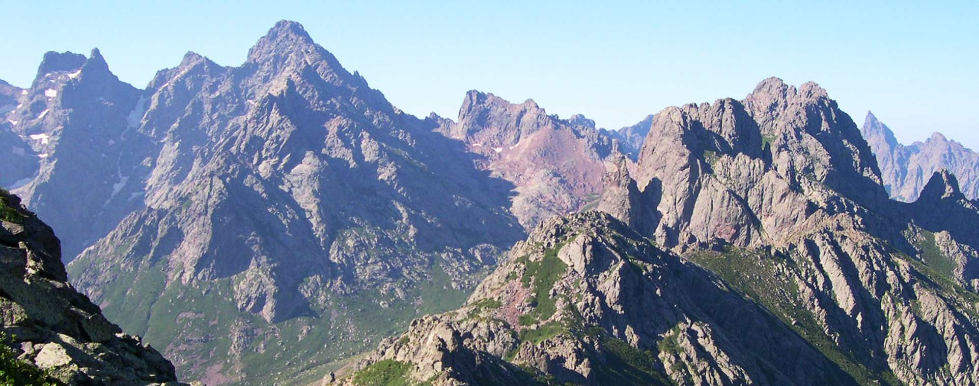 Crêtes rocheuses du GR20 - Corse - France