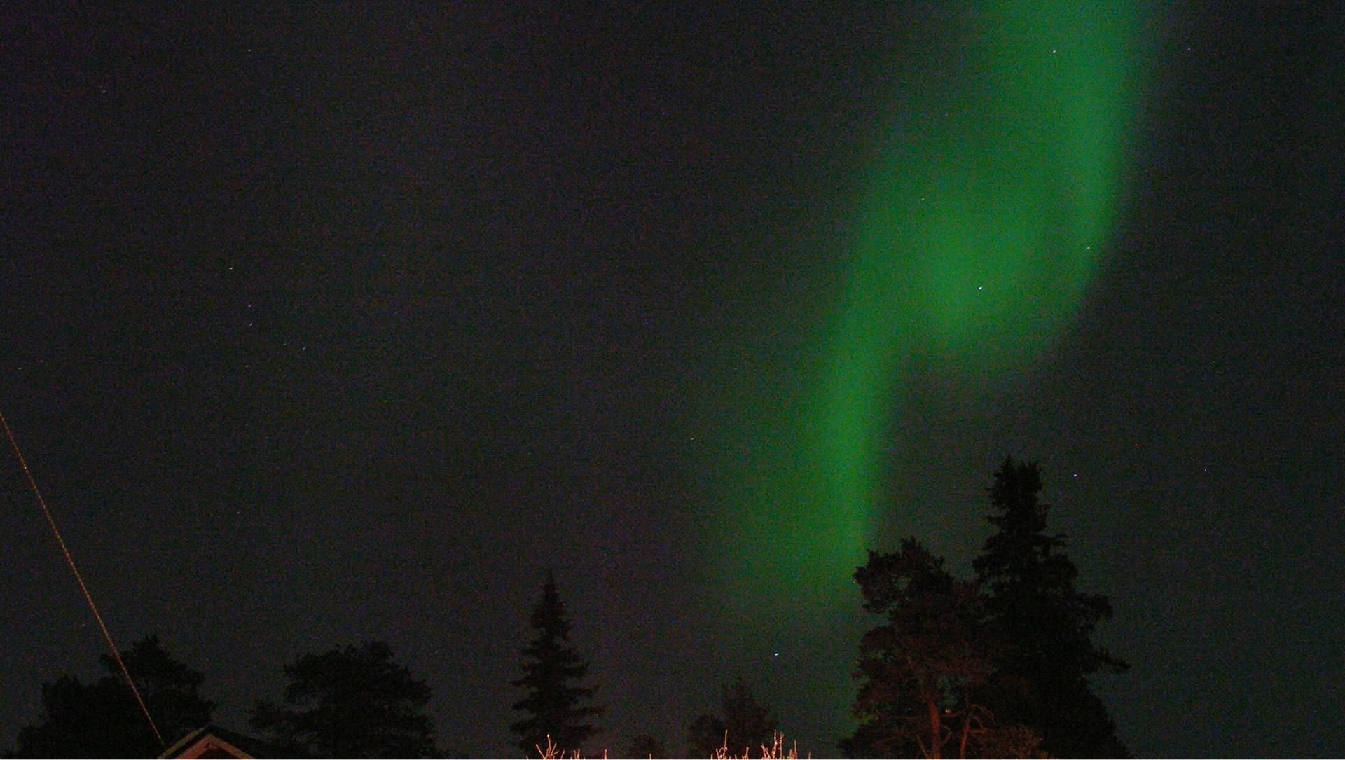 Aurore boréale sur l'île de Senja - Norvège