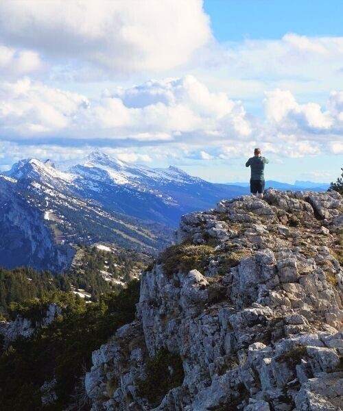 © Adrien Ozanon Panorama depuis Le Moucherotte - Vercors - France