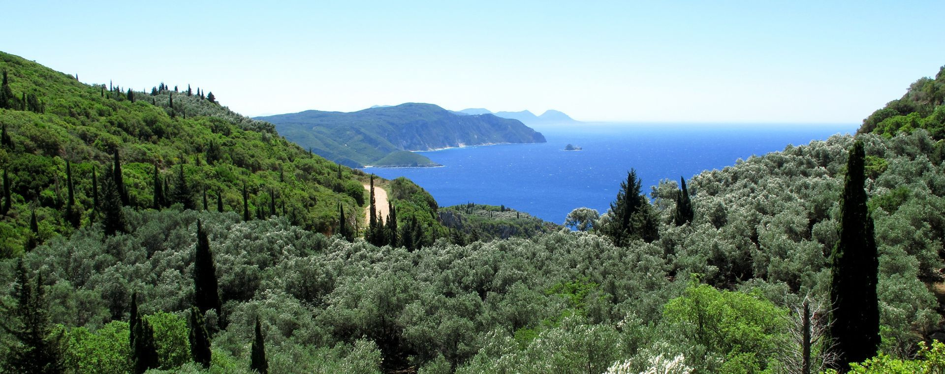 Panorama Ile Corfou Depuis Agelokastro - Grèce