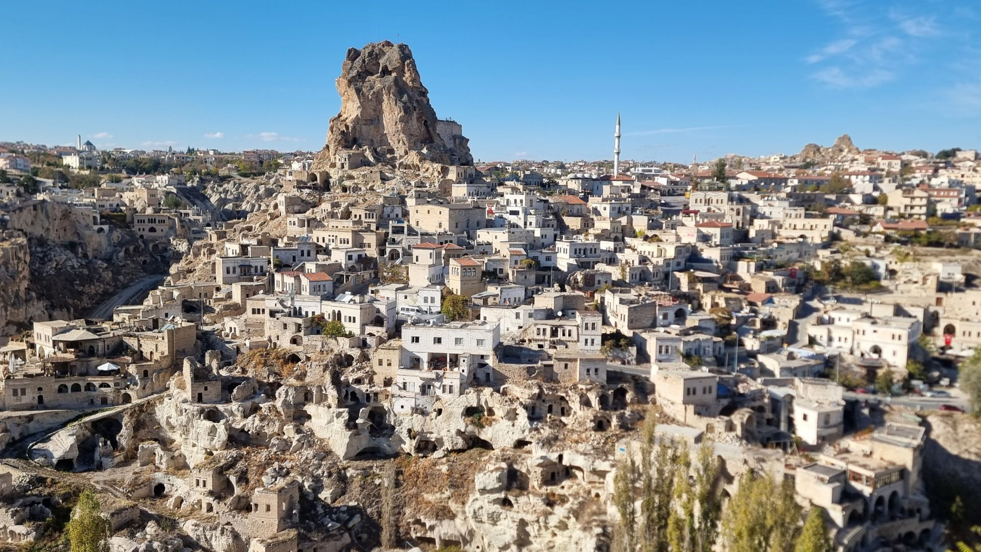 Village troglodyte d'Ortahisar - Cappadoce - Turquie