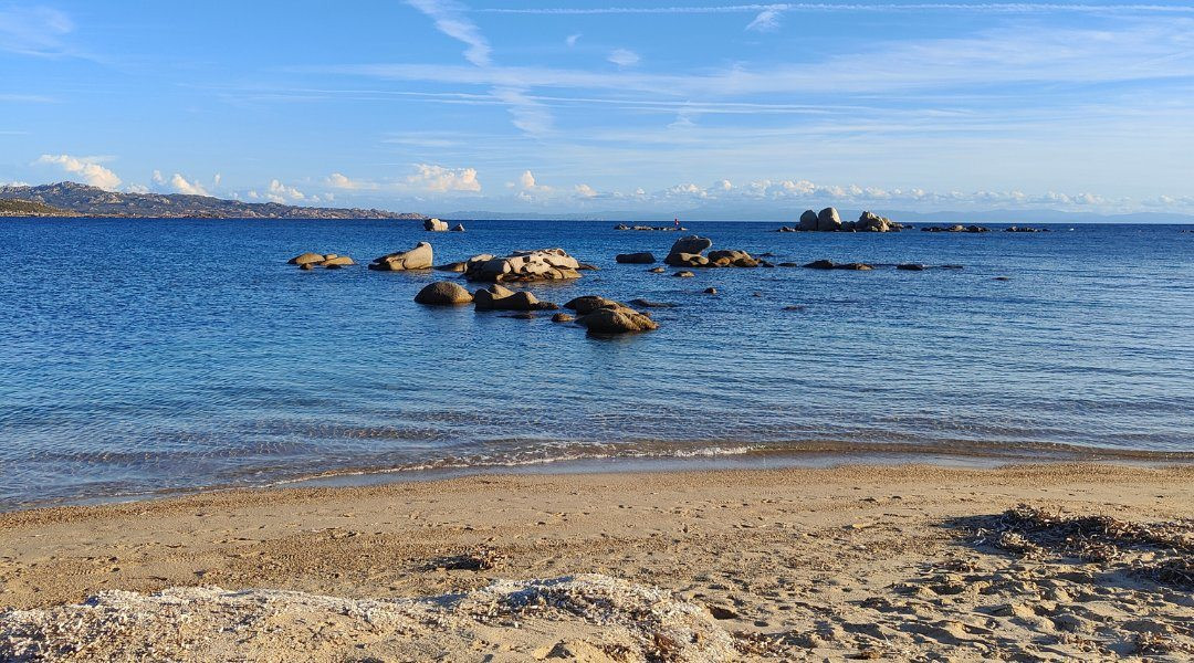 Corsican beach with turquoise water