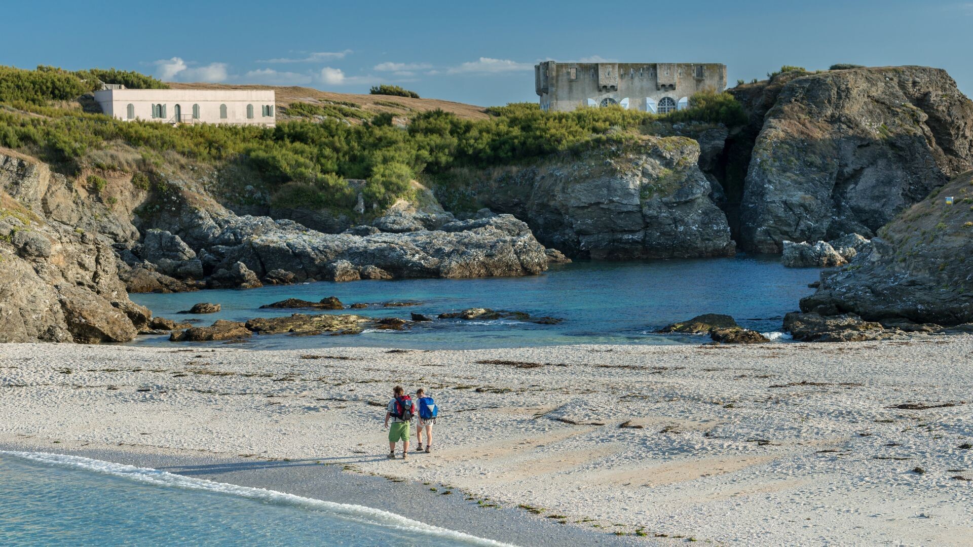 Randonnée à la Pointe des Poulains - Belle-Île - Bretagne - France