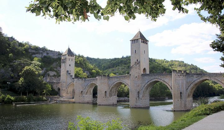 Pont Valentré sur le Lot - Cahors - Quercy, France