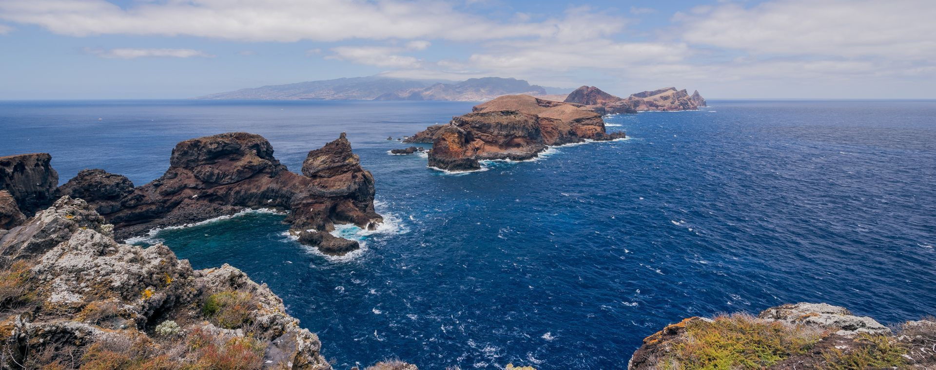 Pointe rocheuse de São Lourenço vue du phare - île de Madère, Portugal