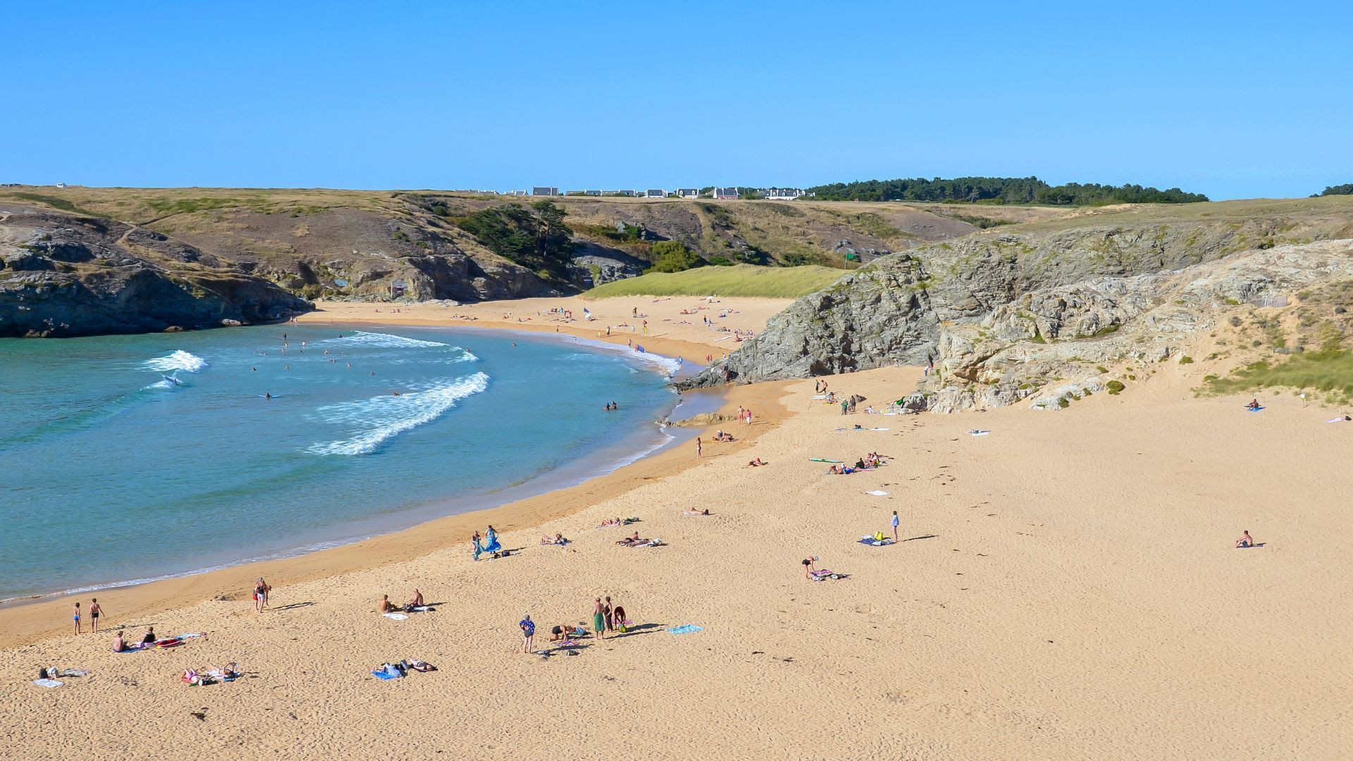 Plage de Port-Donnant - Belle-Île-en-Mer - Bretagne
