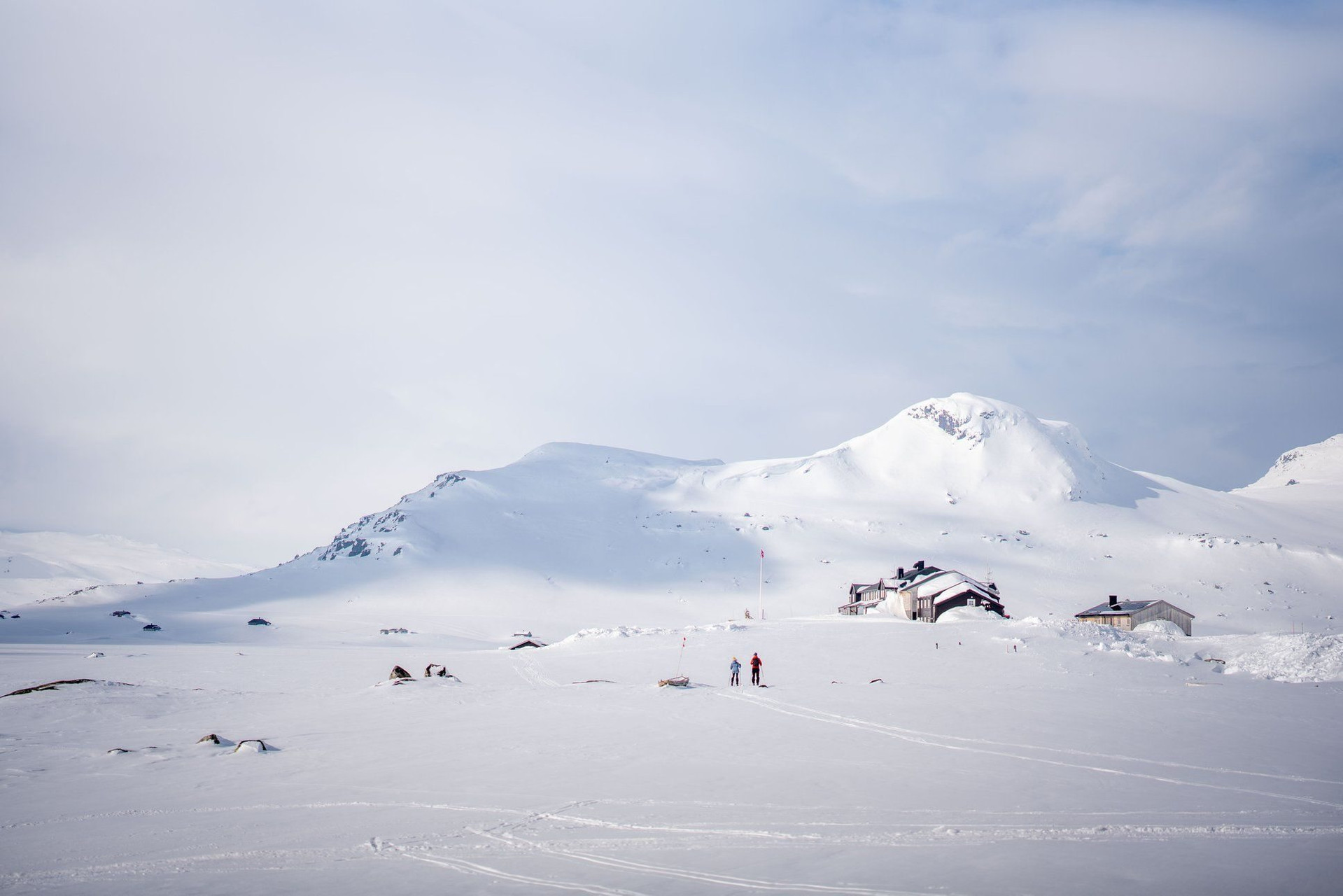 Refuge de montagne sur le Hardangervidda - Norvège (3)