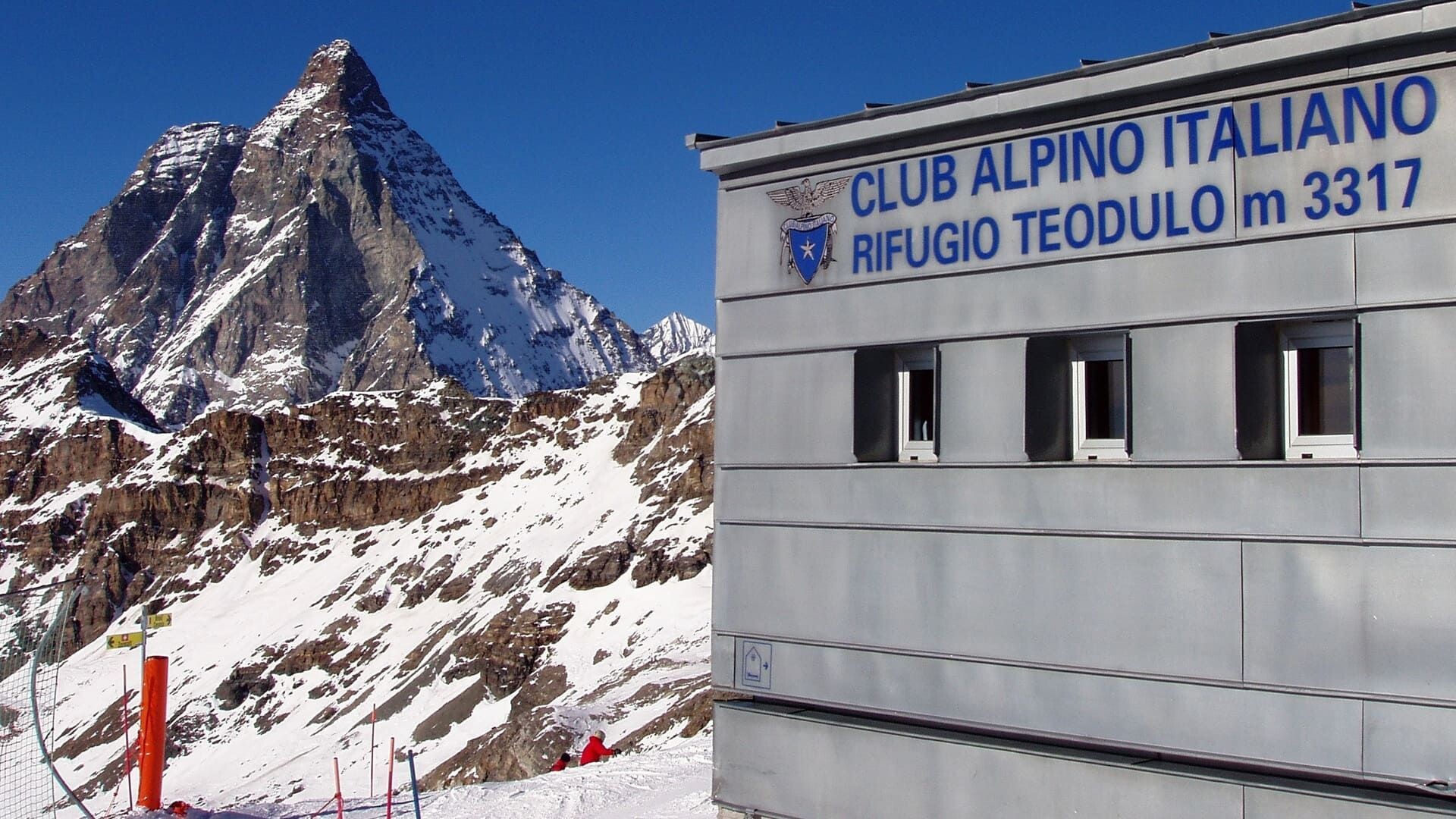 Refuge du Théodule face au Cervin - Valais - Suisse/Italie