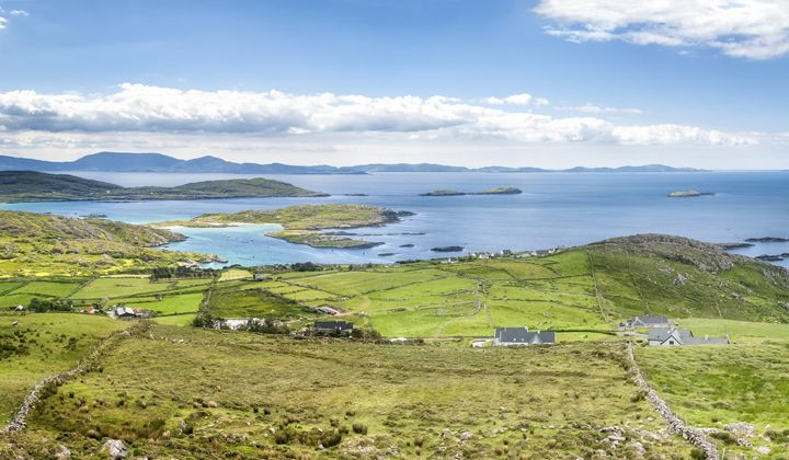 Paysage côtier de l'Anneau du Kerry - Comté de Kerry - Irlande