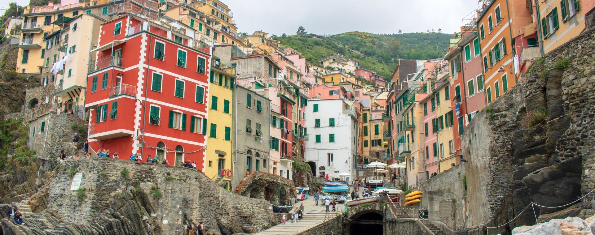 Village coloré de Riomaggiore - Cinque Terre - Italie