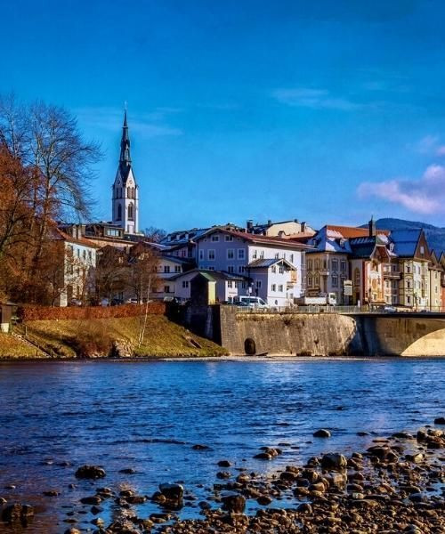 Ville de Bad Tölz au bord de l'Isar - Bavière - Allemagne