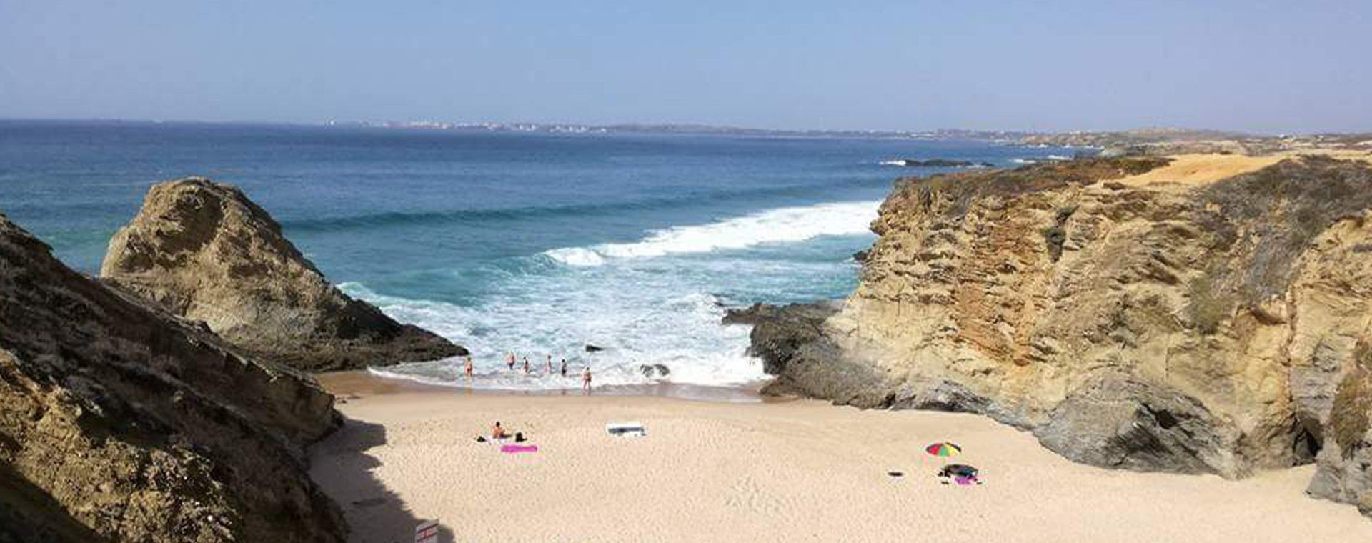 Crique de sable de la côte vicentine - Alentejo - Portugal