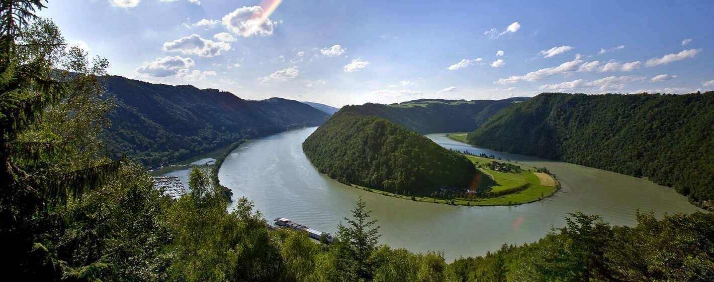 Boucle du Danube à Schlögen - Haute-Autriche - Autriche