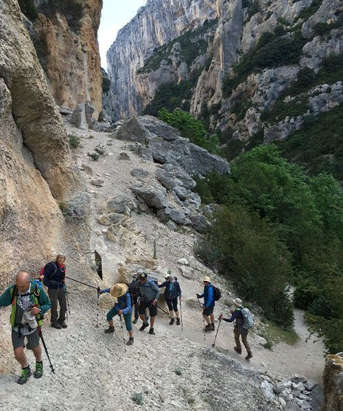Sentier du Bastidon - Gorges du Verdon - France