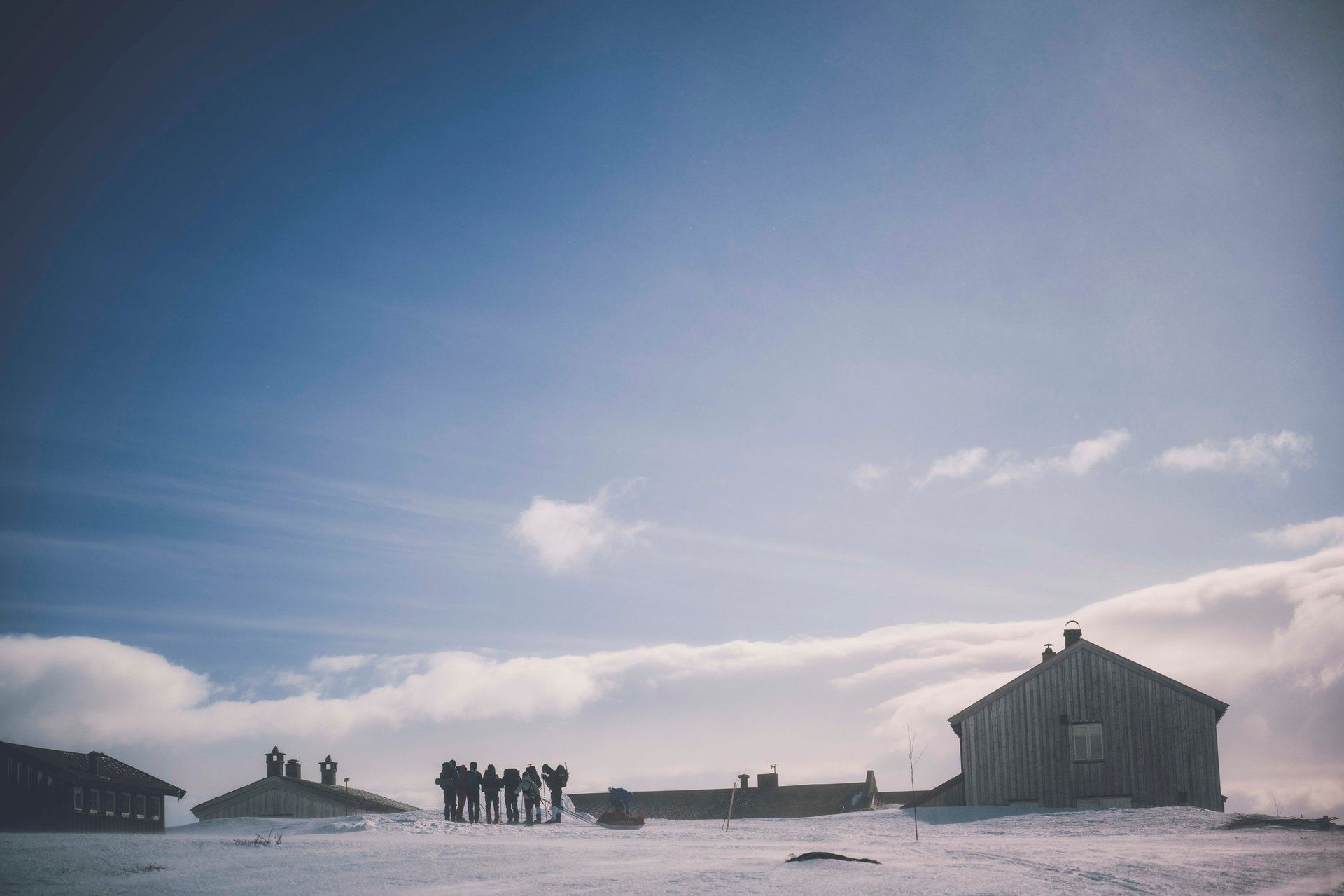 Randonnée à ski sur le Hardangervidda - Norvège