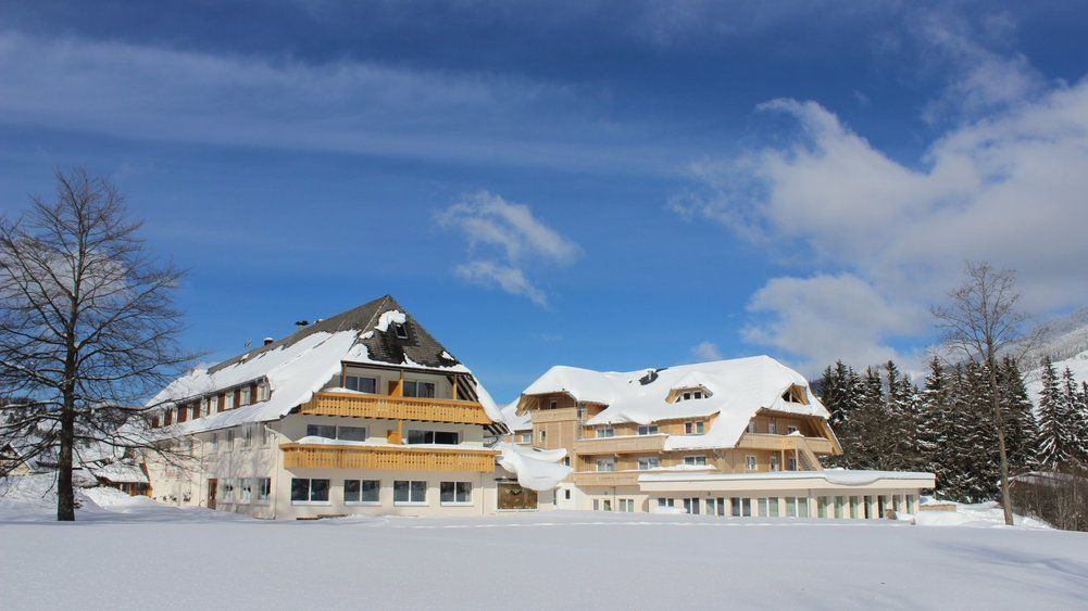 Hôtel-chalet traditionnel sous la neige - Forêt-Noire - Allemagne