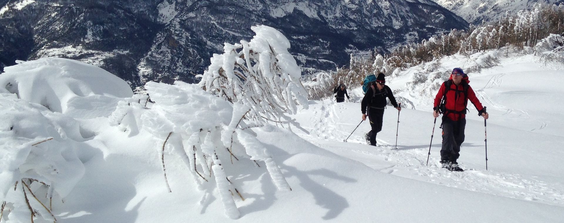 Raquettes dans les Dolomites - Italie