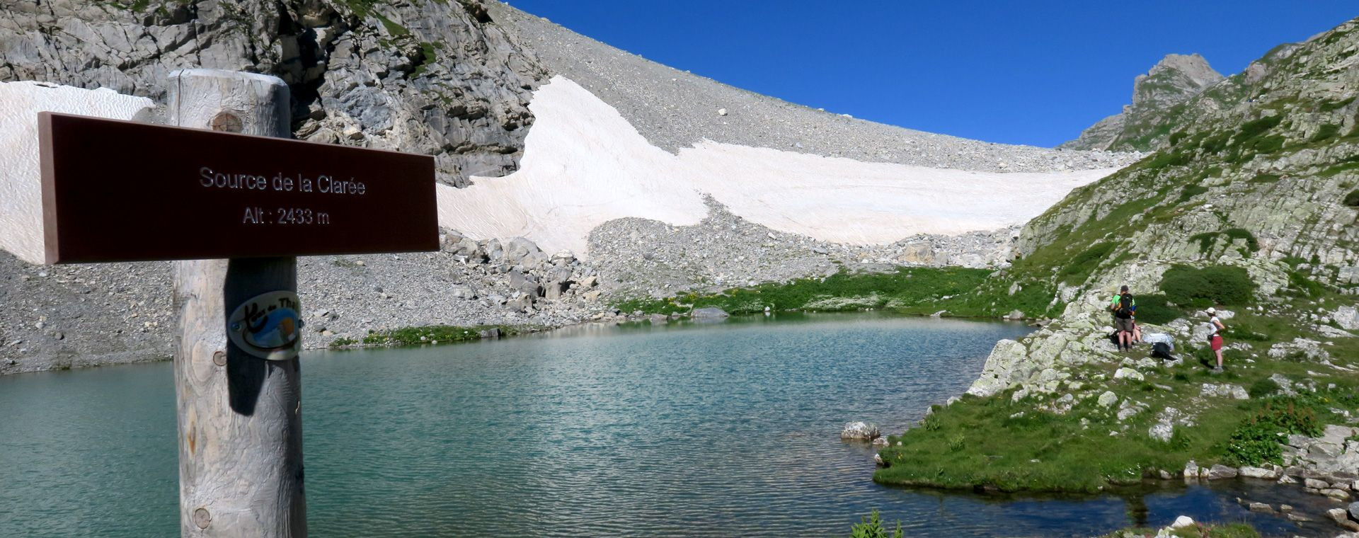Lac de la source de la Clarée - Hautes-Alpes - France