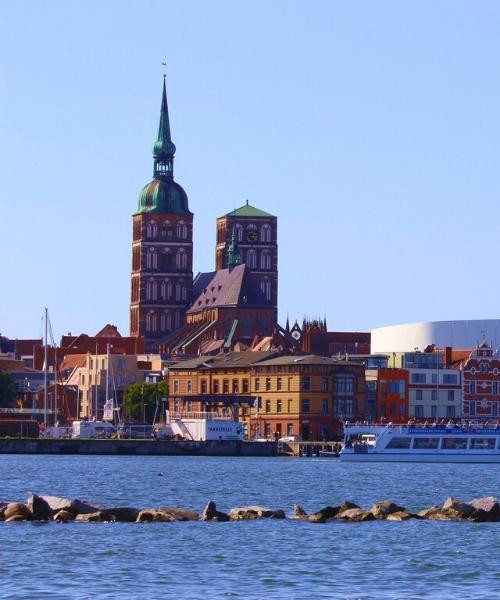 Front de mer de Stralsund - mer Baltique - Allemagne
