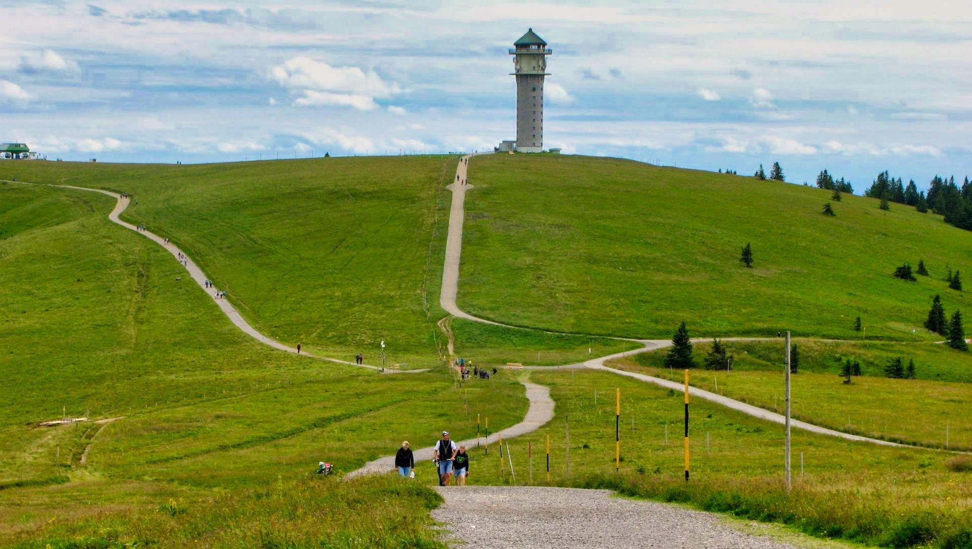 Tour du sommet du Feldberg et sentiers - Forêt-Noire - Allemagne