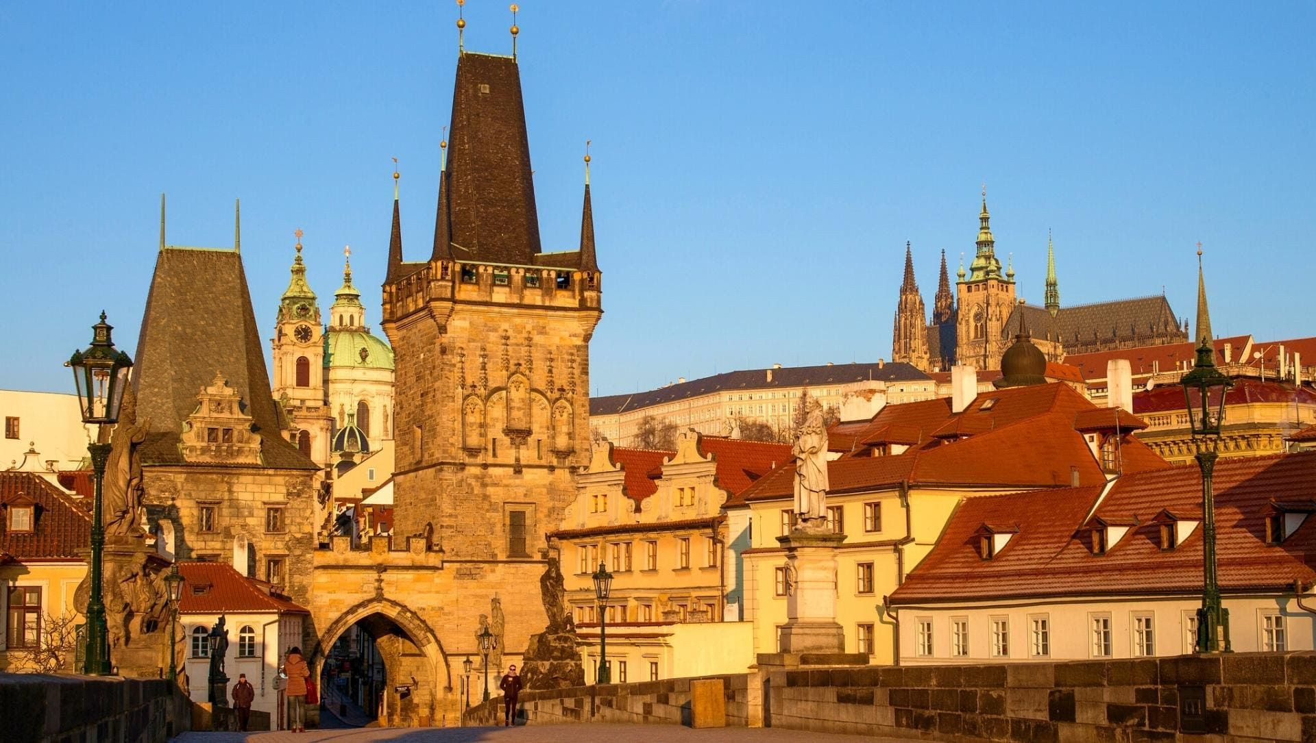 Lever De Soleil Sur Le Pont Saint Charles Prague C Roman Boed - Tchéquie
