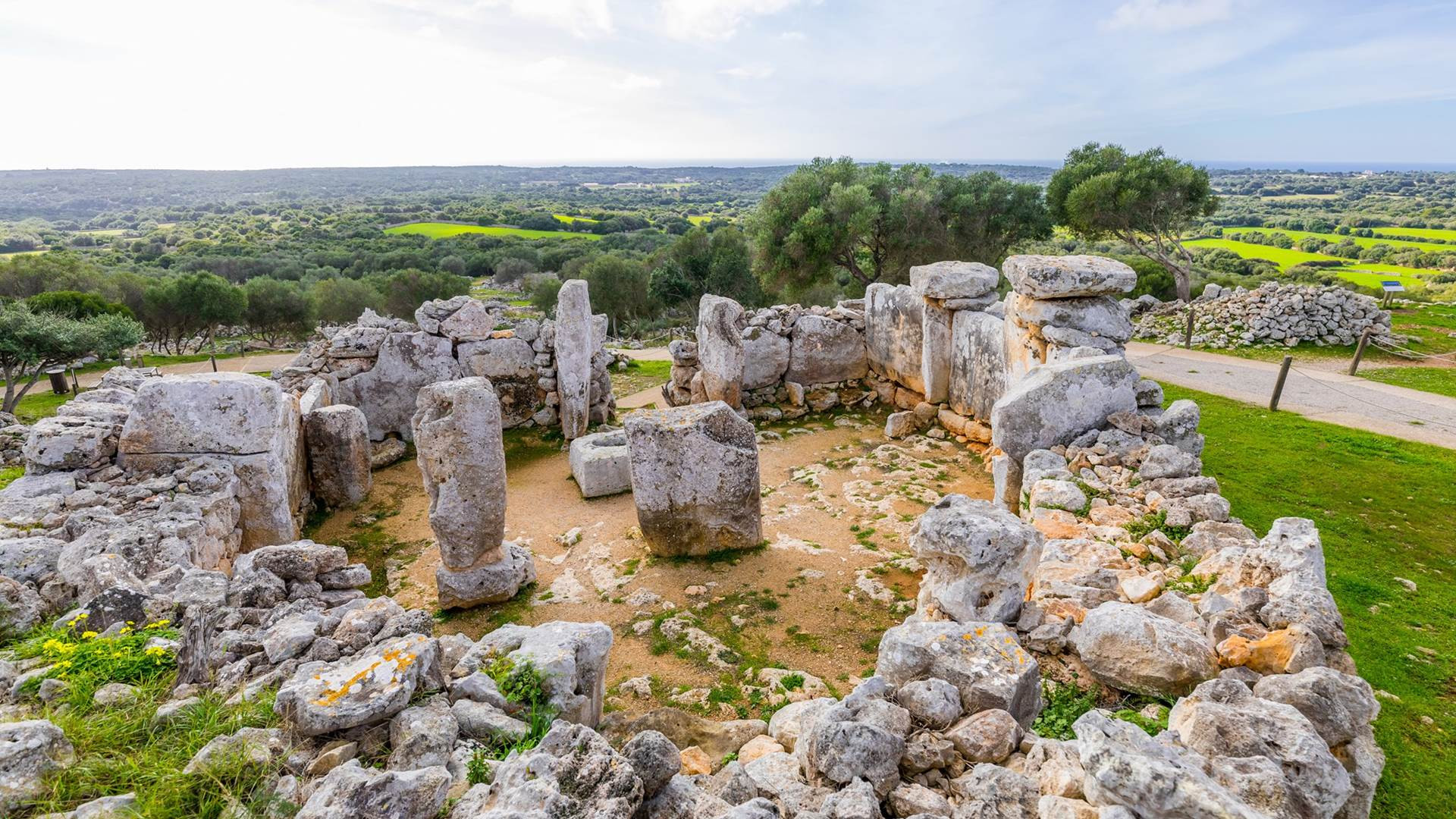 Site talayotique de Torre d'en Galmés - Minorque - Îles Baléares, Espagne