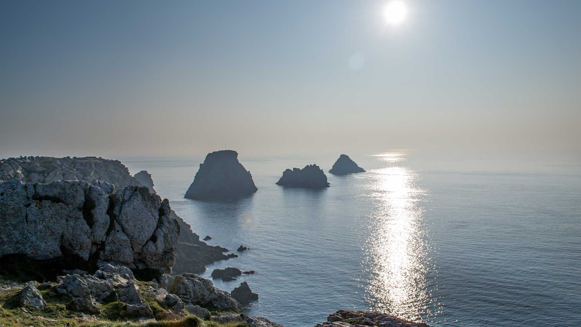 Tas de Pois à la pointe de Pen-Hir - Bretagne - France