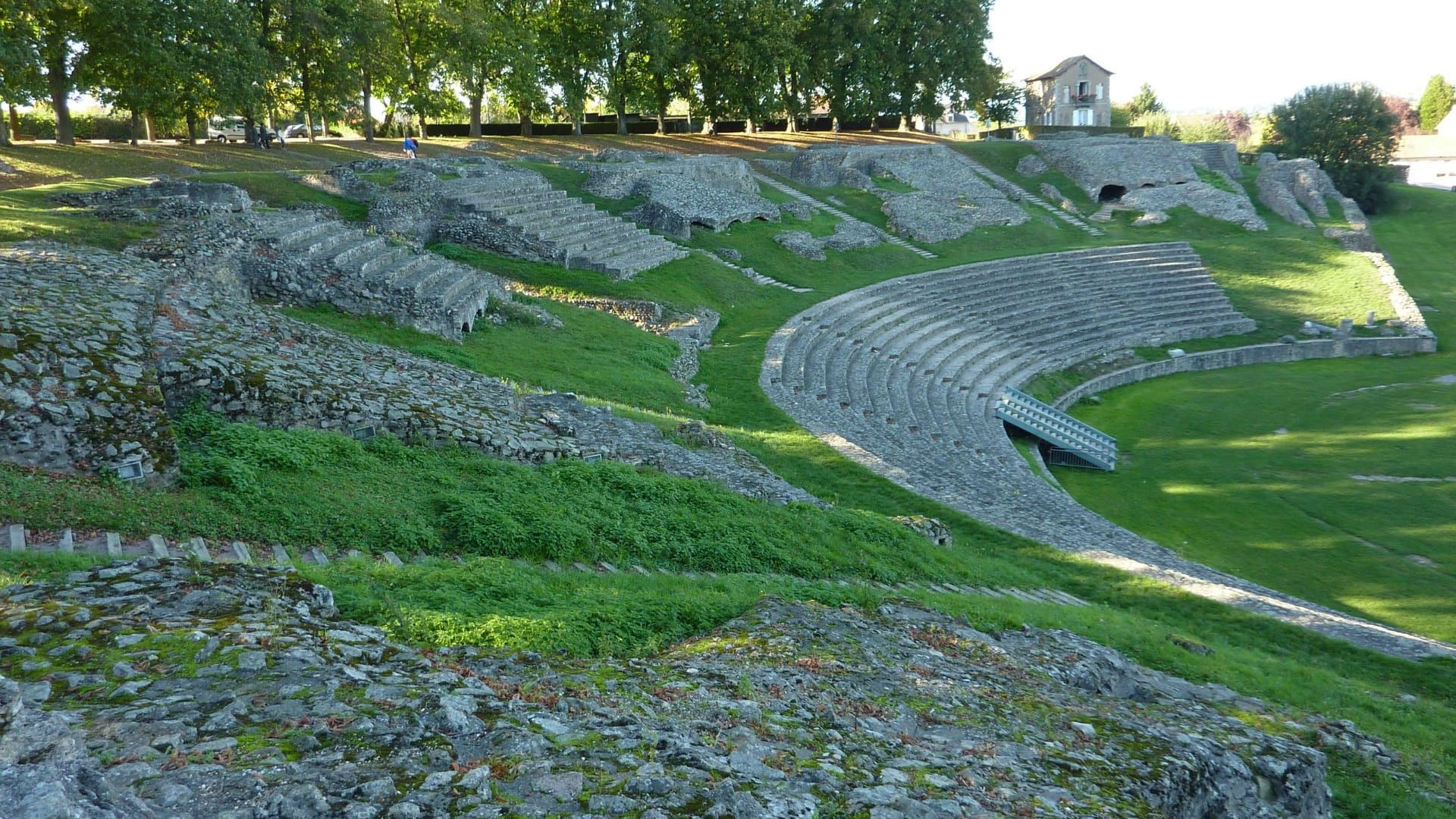 Théâtre romain d'Autun - Bourgogne - France