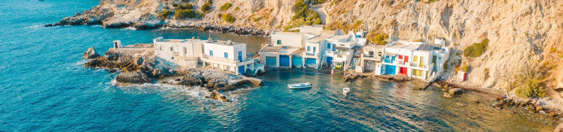 Village de pêcheurs de Firopotamos - Milos - Cyclades - Grèce