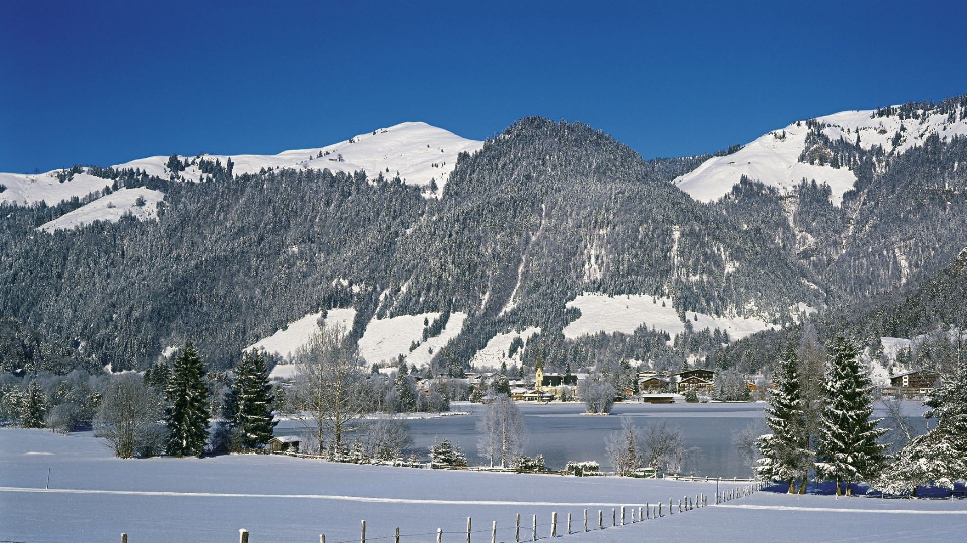 Tyrol Walchsee En Hiver C Werbung Pigneter - Autriche