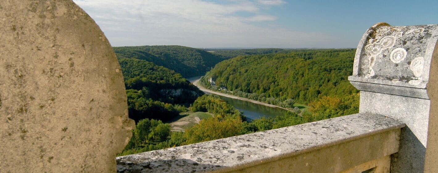 Vue sur le Danube depuis le Befreiungshalle - Bavière - Allemagne