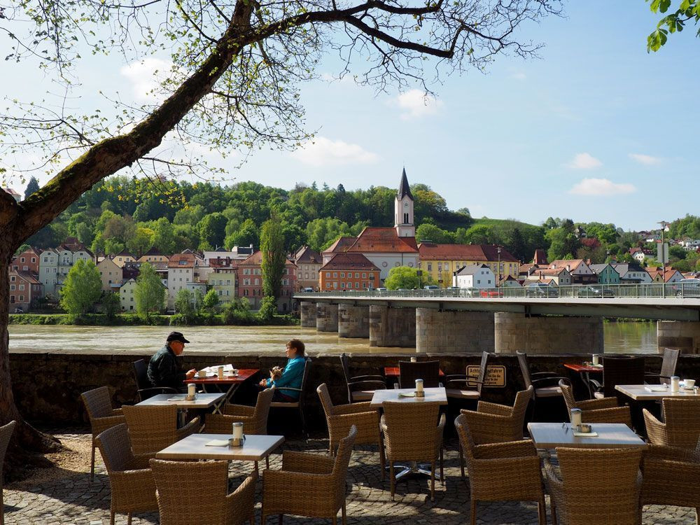 Vue de Passau - Bavière - Allemagne