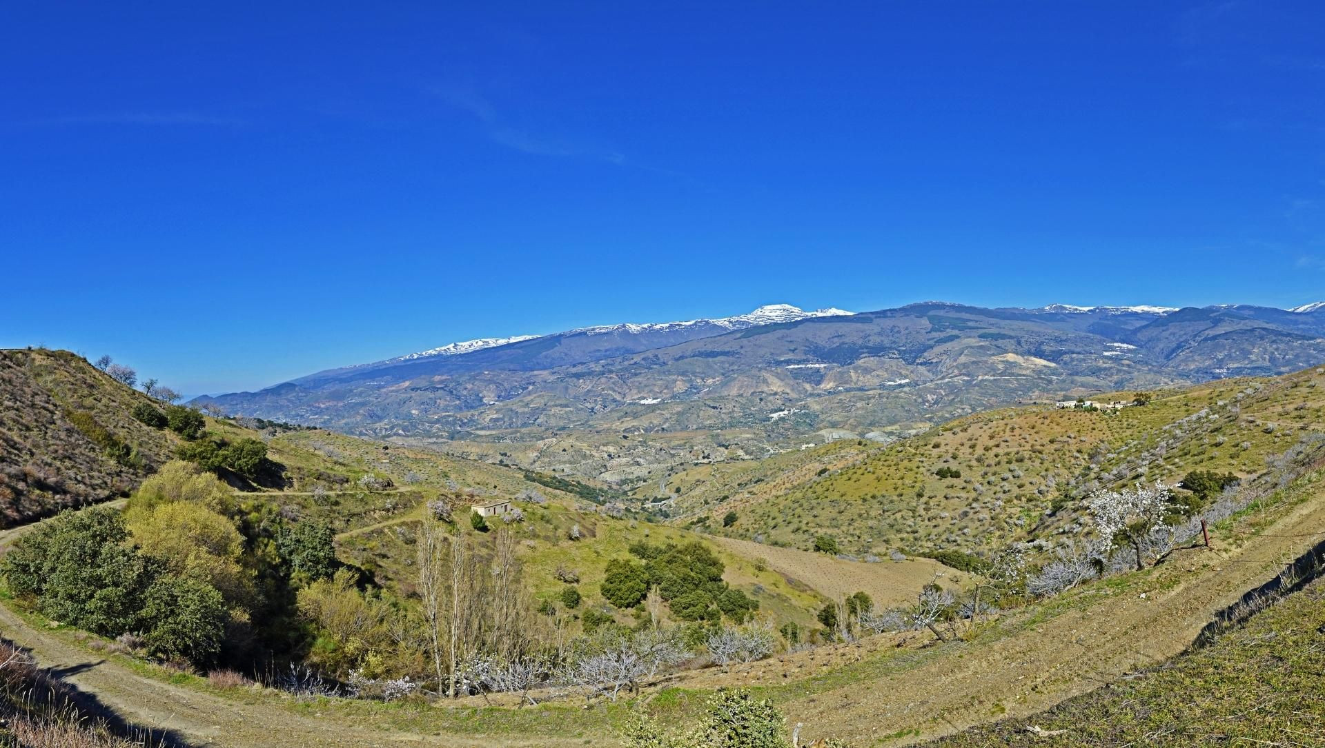 Vue sur la Sierra de la Contraviesa - Andalousie - Espagne