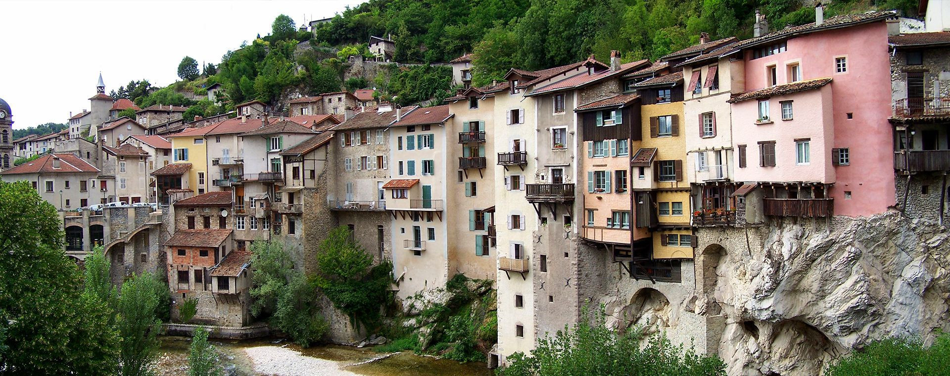 Maisons suspendues de Pont-en-Royans - Vercors - France